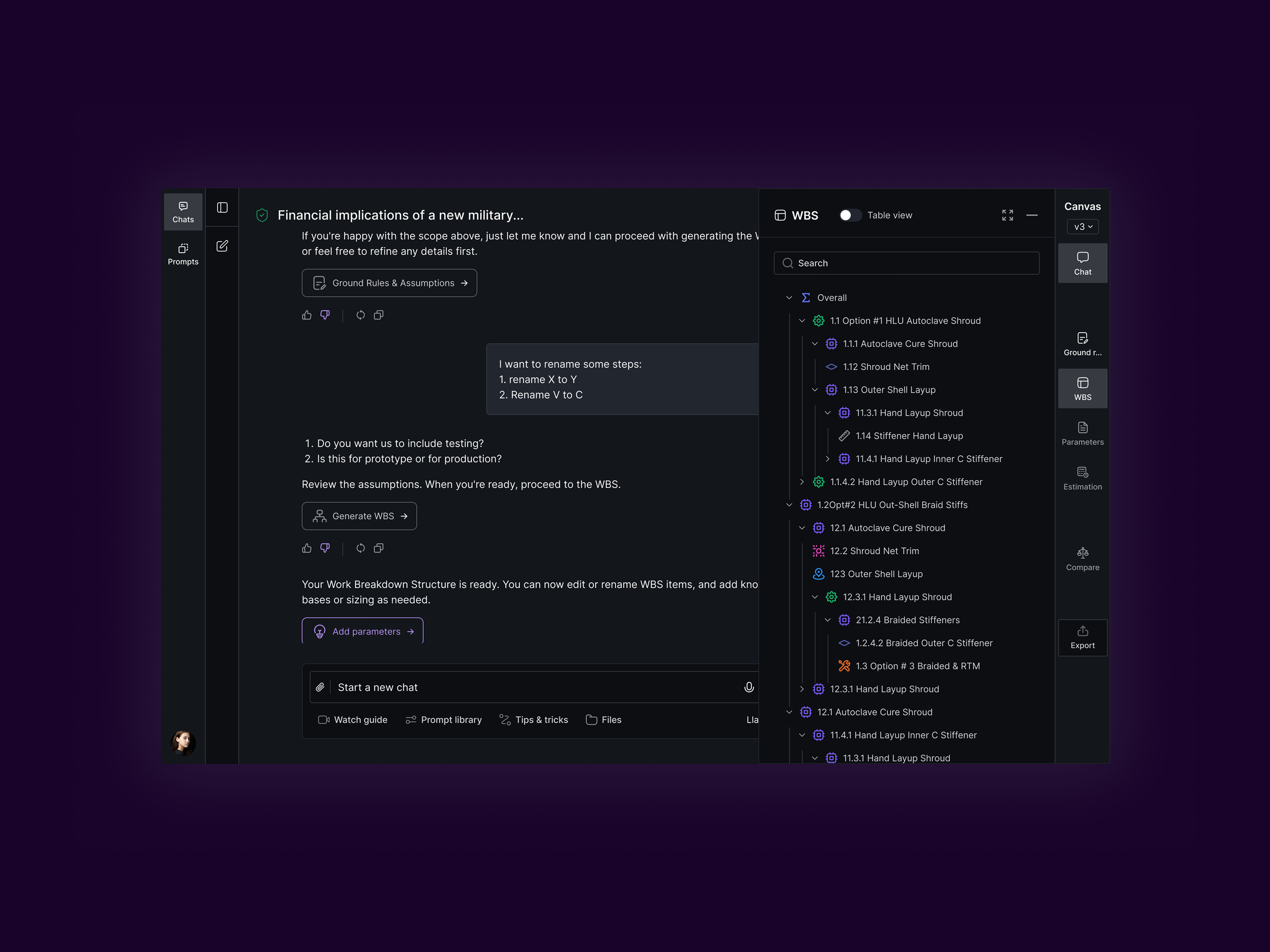 AI-Assisted Project Estimation Platform